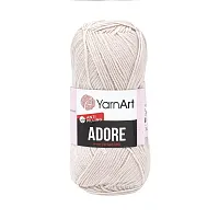 Пряжа YarnArt 'Adore' 100гр 280м (100% акрил с эффектом анти-пиллинга) (367 серо-коричневый)