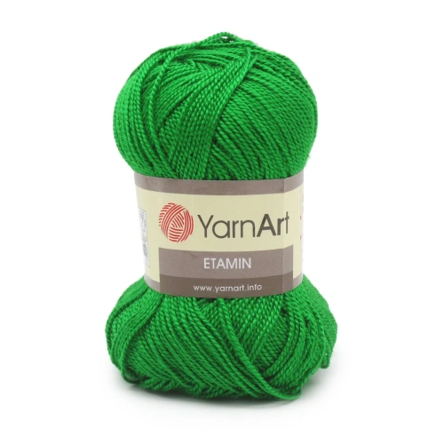 Пряжа YarnАrt 'Etamin' 30гр 180м (100% акрил) (438 яр.зелень)