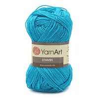 Пряжа YarnАrt 'Etamin' 30гр 180м (100% акрил) (425 бирюза)