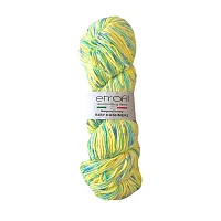 Пряжа Etrofil 'BABY CASHMERE' 100гр. 225м (10% кашемир, 90% полиамид) (BC008 желтый/мятный)