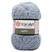 Пряжа YarnArt 'Happy' 100гр 175м (100% микрополиэстер) (778 серый)