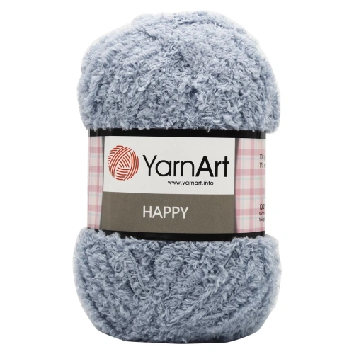 Пряжа YarnArt 'Happy' 100гр 175м (100% микрополиэстер) (778 серый)