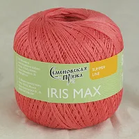 Семеновская пряжа Ирис макс IRIS max  хлопок_100% 31 коралл