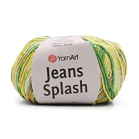 Пряжа YarnArt 'Jeans Splash' 50гр 160м (55% хлопок, 45% акрил) (948 принт)