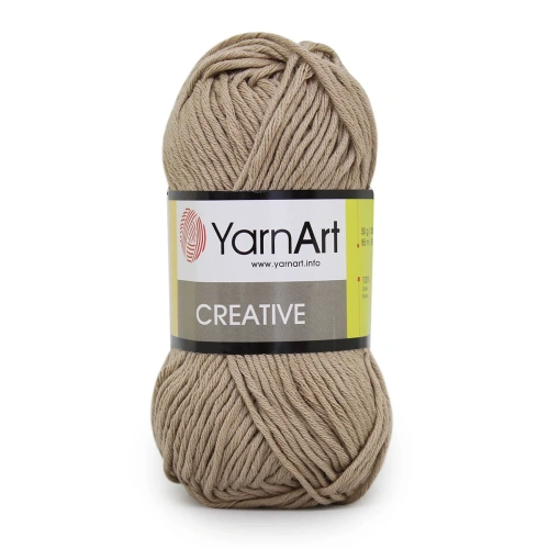 Пряжа YarnArt 'Creative' 50гр 85м (100% хлопок) (234 бежевый)