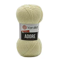 Пряжа YarnArt 'Adore' 100гр 280м (100% акрил с эффектом анти-пиллинга) (331 молочный)