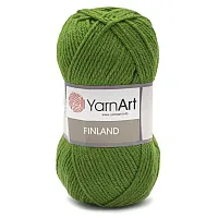 Пряжа YarnArt 'Finland' 100гр 200м (100% акрил) (248 зеленый)