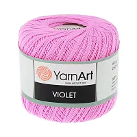 Пряжа YarnArt 'Violet' 50гр 282м (100% мерсеризованный хлопок) (0319 сирень)