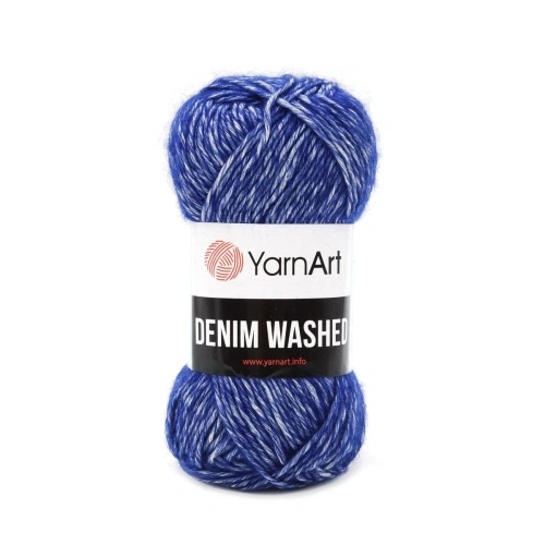 Пряжа YarnArt 'Denim Washed' 50гр 130м (70% хлопок, 30% акрил) (925 т. джинс)