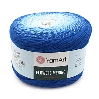 Пряжа YarnArt 'Flowers Merino' 225гр 590м (25% шерсть, 75% акрил) (543 секционный)