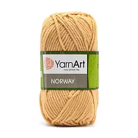 Пряжа YarnArt 'Norway' 100гр 105м (100% акрил) (805 карамель)