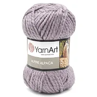 Пряжа YarnArt 'Alpine Alpaca' 150гр 120м (30% альпака, 10% шерсть, 60% акрил) (443 светло-сиреневый)