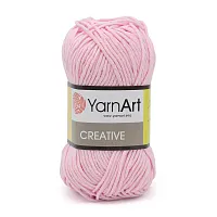 Пряжа YarnArt 'Creative' 50гр 85м (100% хлопок) (229 светло-розовый)