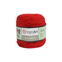 Пряжа YarnАrt 'Maccheroni' 600гр +/-100 (90% восстановленный хлопок, 10% полиэстер) (13 красный)