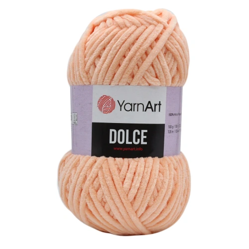 Пряжа YarnArt 'Dolce' 100гр 120м (100% микрополиэстер) (773 персиковый)