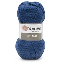 Пряжа YarnArt 'Finland' 100гр 200м (100% акрил) (209 синий)