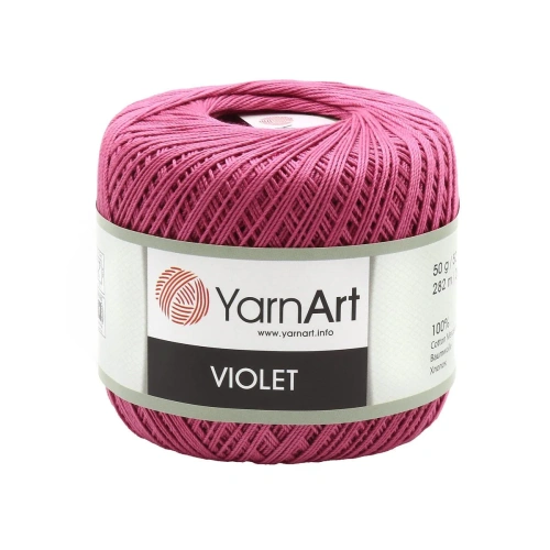 Пряжа YarnArt 'Violet' 50гр 282м (100% мерсеризованный хлопок) (0075 клевер)