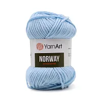 Пряжа YarnArt 'Norway' 100гр 105м (100% акрил) (215 небесный)