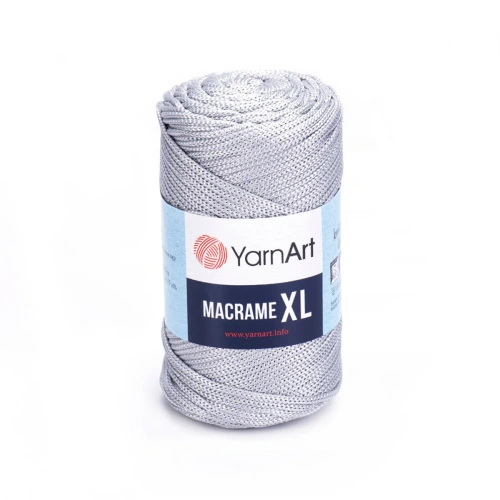 Пряжа YarnArt 'Macrame XL' 250гр 130м (100% полиэстер) (149 серый)