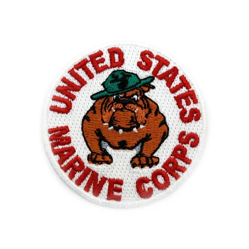 Термоаппликация AD1004 MARINE CORPS UNITED STATES (морская служба США), 1шт., Hobby&Pro