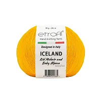 Пряжа Etrofil 'ICELAND' 50гр 250м (10% кид мохер, 5% беби альпака, 55% полиамид, 30% вискоза) (70420