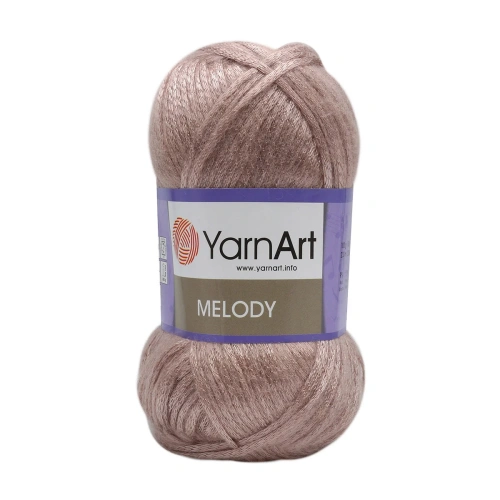 Пряжа YarnArt 'Melody' 100гр 230м (9% шерсть, 21% акрил, 70% полиамид) (891 пыльная роза)