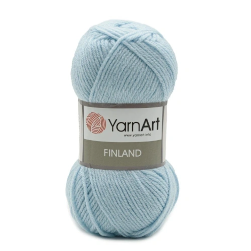 Пряжа YarnArt 'Finland' 100гр 200м (100% акрил) (09 голубой)