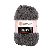 Пряжа YarnArt 'Happy' 100гр 175м (100% микрополиэстер) (784 т. серый)