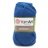 Пряжа YarnArt 'Norway' 100гр 105м (100% акрил) (209 синий)