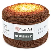 Пряжа YarnArt 'Flowers Merino' 225гр 590м (25% шерсть, 75% акрил) (530 секционный)